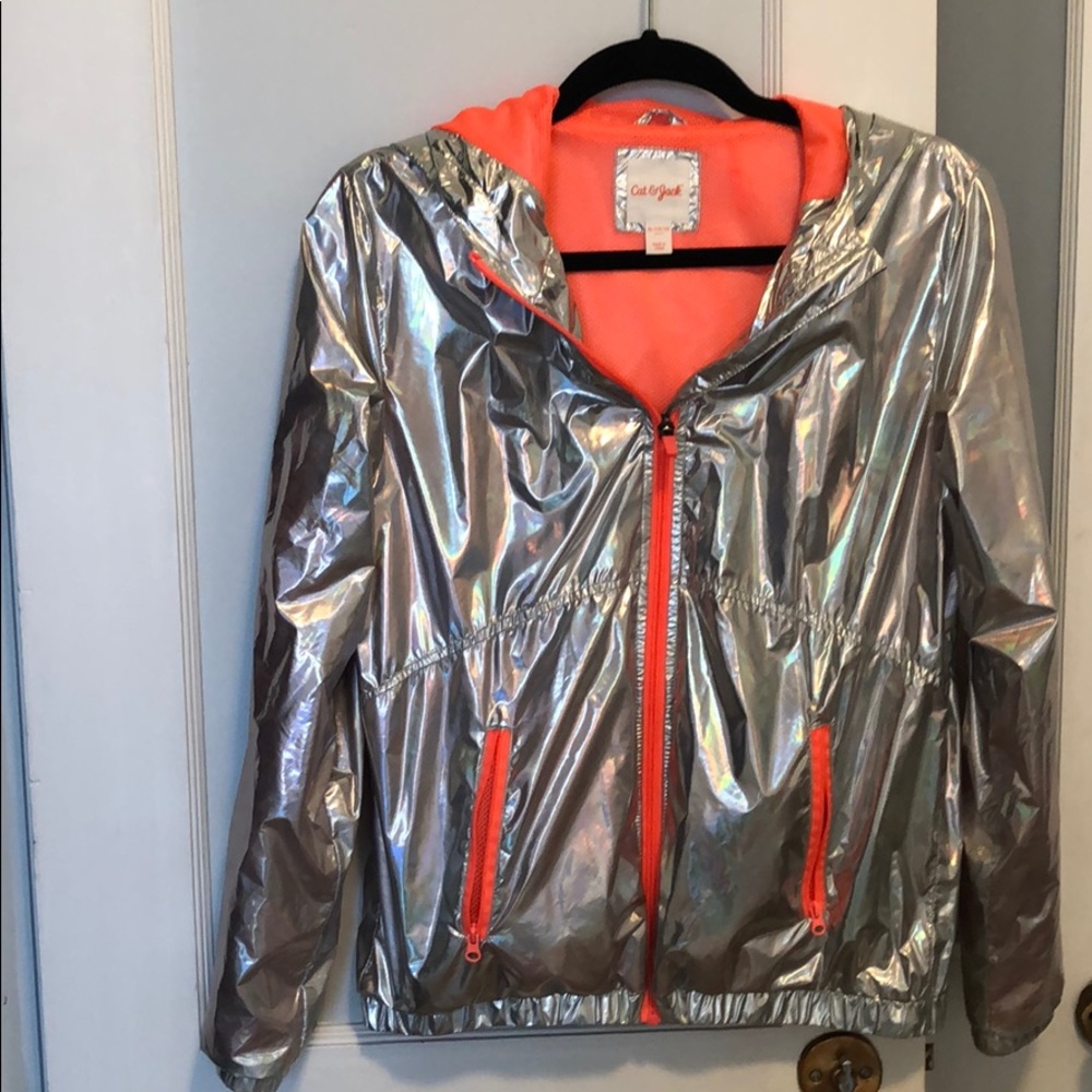 Metallic windbreaker